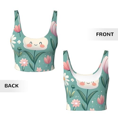 Camiseta de verano para mujer sin mangas ideal para yoga y gimnasio al aire libre 6