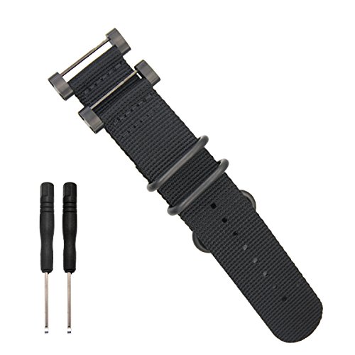 Correa de nylon Lijinlan para Suunto Core 24 mm miniatura 4