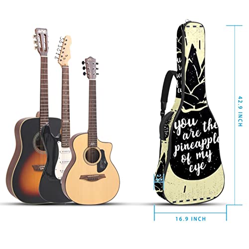 Étui de protection rembourré pour guitare acoustique classique et acoustique Motif étoile de mer Bleu, Multicolore 04… - Les Beatles, Paul McCartney, John Lennon, RIngo Starr, George Harrison Étui de protection rembourré pour guitare acoustique classique et acoustique Motif étoile de mer Bleu, Multicolore 04… – Image 6