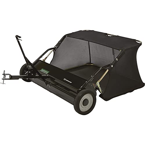 Strongway 42in.W Lawn Sweeper - 13 Cu. Ft. Capacity