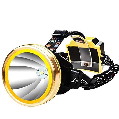 WSX High-light rechargeable headlamp, super-bright headlamp, 3000 meters hunting and hunting super-hernia miner lamp