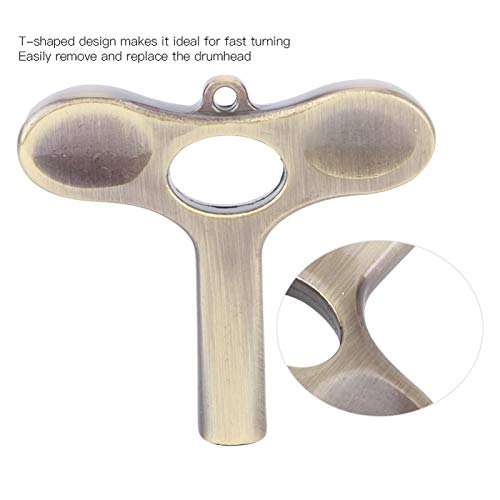 Chave de afinação de tambor forte e leve, chave de ajuste de tambor de boa qualidade, para kits de b