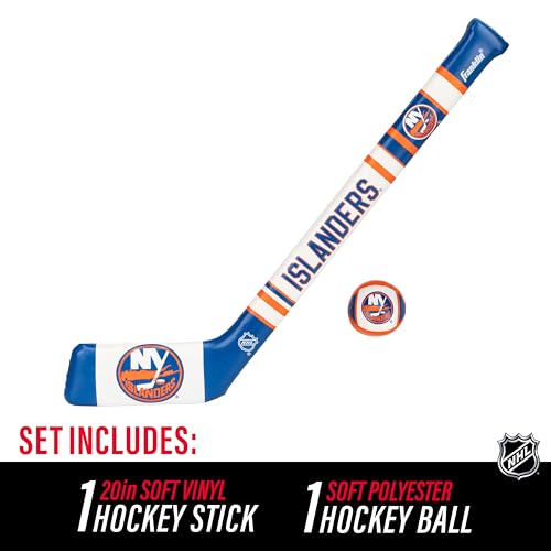 Image of Franklin Sports NHL Team Mini Soft Hockey Stick Set - NHL Team Soft Foam Mini Hockey Stick and Ball - Great Toy for Kids