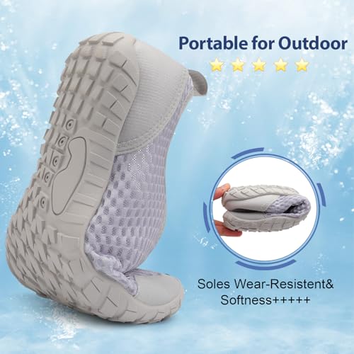 Image of Spesoul Water Shoes for Women Men Quick Dry Aqua Socks for Swim Beach Pool Hiking Training Summer Sandals Outdoor Zero Drop Barefoot Shoes