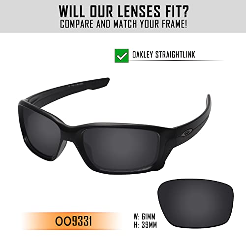 Image of Polarized Replacement Lenses for Oakley Straightlink OO9331 Sunglasses