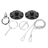 Universal CNC Billet Aluminum Hood Pin Lock Kit, Racing Bonnet Hood Pin Latch, High Strength Anodized Aluminum with Rust Resistance, Classic Muscle Look for Car Sport Accessories