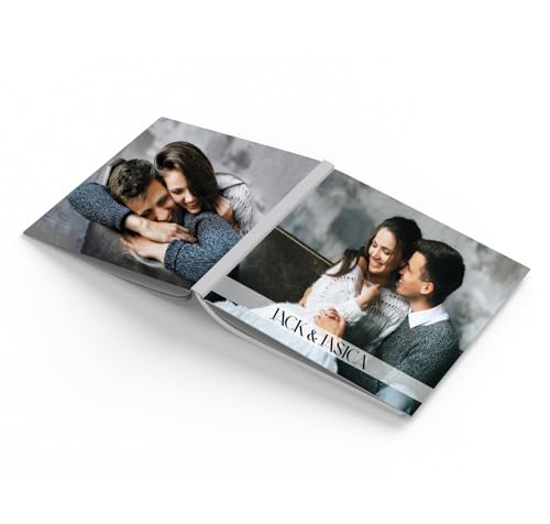 Image of Customized Photo Album (8x8 Inches) - 24 Pages - Hard Cover Photobook - Gift for your loved ones