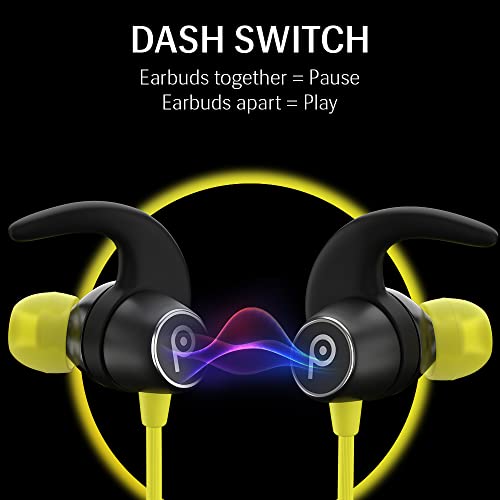 Image of Lava Probuds N11 Bluetooth Neckband with Dash Switch & 42 hrs Playtime, Quick Charge Technology(10min = 13hrs), IPX6 Rating, 12 mm Drivers and Pro Game Mode(Firefly Green)
