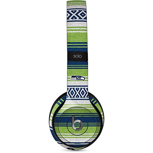 Skinit Decal Audio Skin Compatible with Beats Solo 2 Wired - Officially Licensed NFL Seattle Seahawks Trailblazer Design