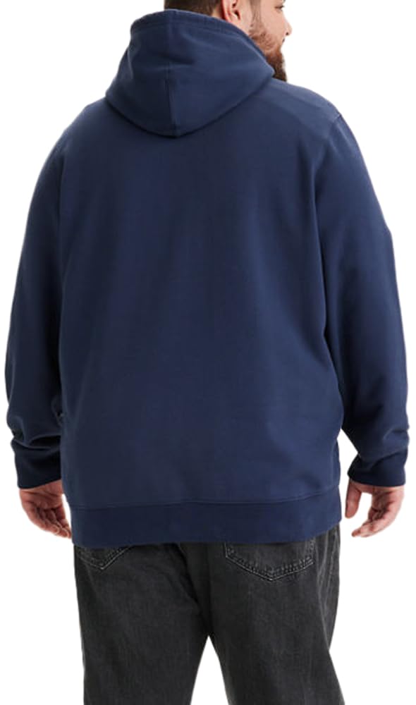 Levi's Big & Tall Original Housemark Zip Up Felpa Originale Uomo (Pacco da 1)