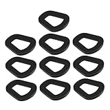 STOBAZA 10 Stück Teiliges Kraftstoffkanister Dichtungsgummi aus Premium gummi Ölbeständig Stoßabsorbierend Einfach zu Ersetzen Passend für Benzinkanister Schnell Montierbar ohne Werkzeug