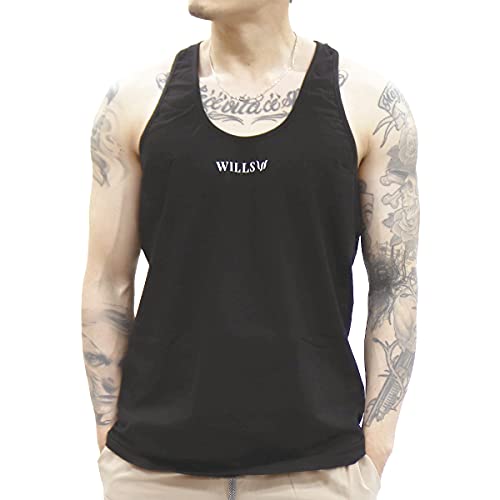 [WILLS FITNESS] ^Ngbv Y W ؃g Ci[ EBY tBbglX CORE TANK TOP g[jO EFA X|[cEFA m[X[u g[j[ XgK[ K t 9900000020002 (Bla