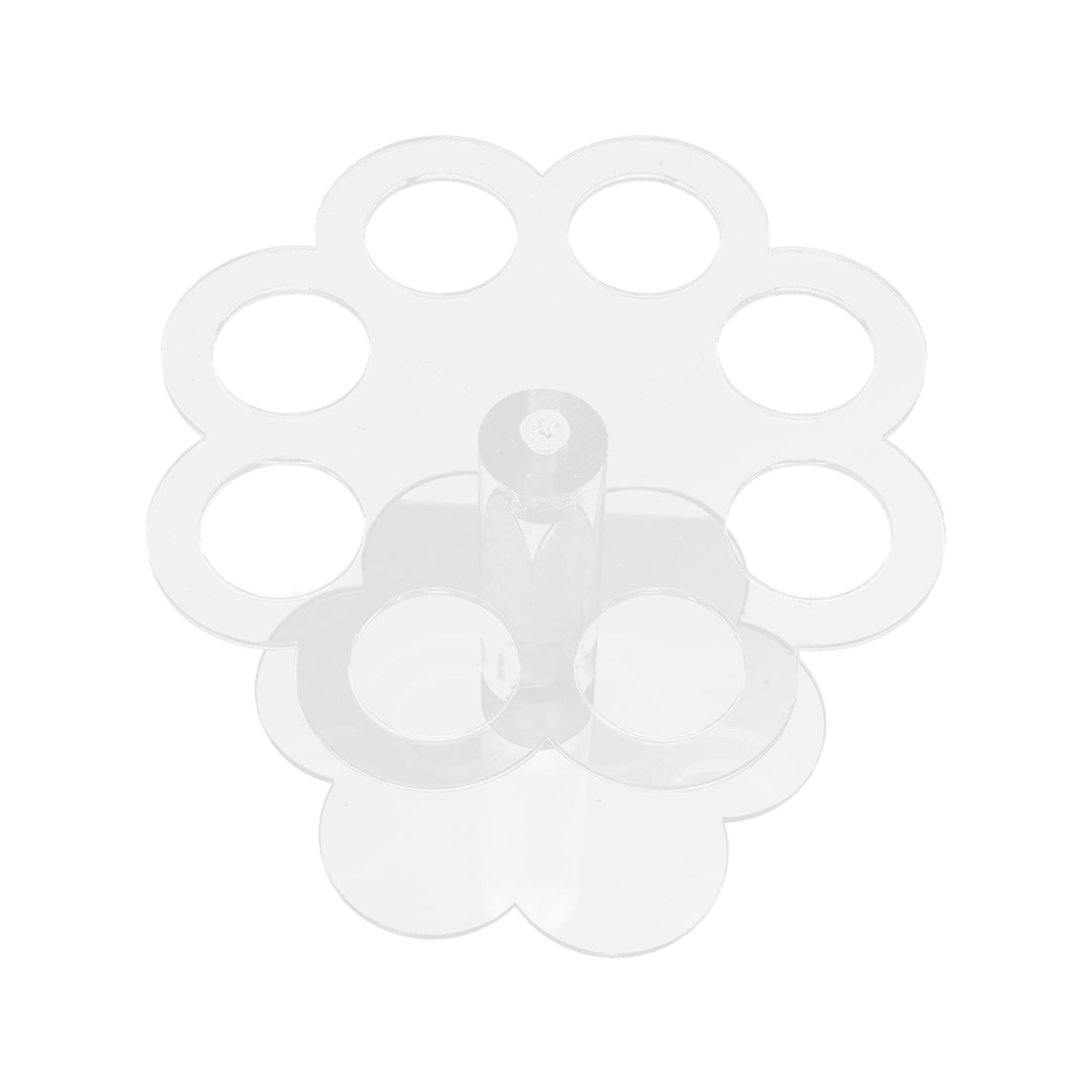 VINTORKY 8 Detachable Ice Cream Stand Cones Stand Popcorn Support Cream Horn Sweet Stand Ice Cream Cone Dispenser Drip Popsicle Holder Waffle Cone Cup Acrylic Ice Cream Holder