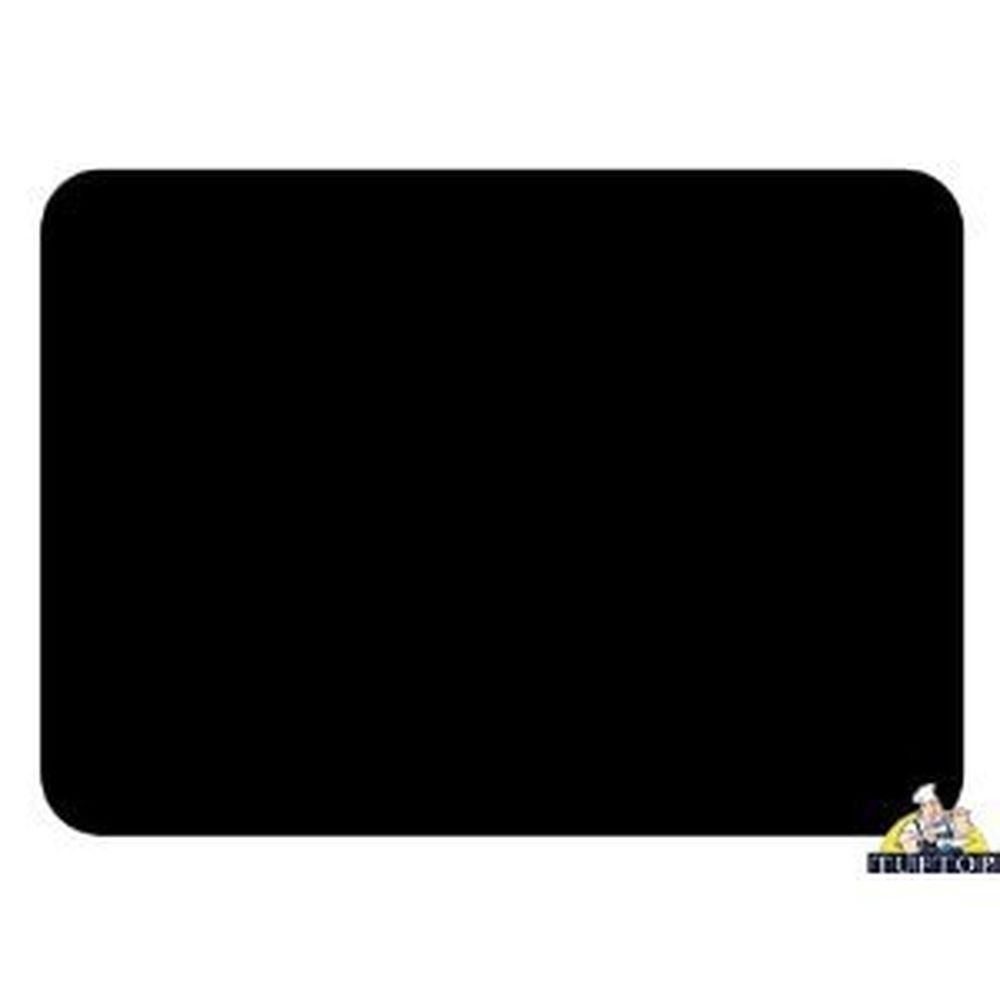 Tuftop Premium Glass Chopping Board - Black Colour Design Medium Kitchen Worktop Saver Protector