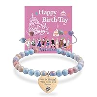 CoCoCherry Taylor Bracelets Birthday Gifts for Women Girls Sisters, Taylor Merch Stuff Friendship Bracelet, Gifts Jewelry Outfits Birthday Party Decorations, Medium(New)
