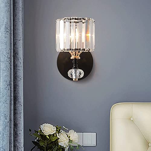 Chandelier E14 WQHPLMD de diseño en hierro negro y pantalla circular 2