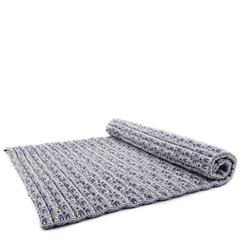 Image of Leewadee Extra Wide Thai Roll Mat 75 x 57 inches Kapok Firm