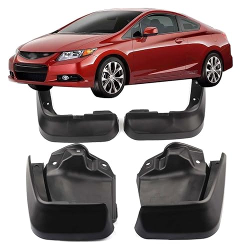 Garde-boue voiture Civic 2012-2015 idéal pour routes enneigées et trajets de campagne