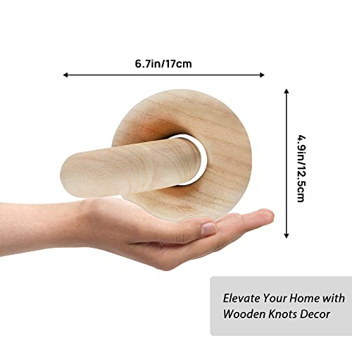 Wood-Chain-Decor-2-Link-Decorative-Chain-Hand-Carved-Boho-Wood-Knot-Decor-for-Bookshelf-Desk-Living-Room-Coffee-Table-Farmhouse-Wood-Decor-Ornament-Natural Wood Chain Decor 2 Link Decorative Chain Hand Carved Boho Wood Knot Decor for Bookshelf Desk Living Room Coffee Table Farmhouse Wood Decor Ornament Natural