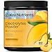 KEY NUTRIENTS Multivitamin Electrolytes Powder No Sugar - Tropical Peach Mango Electrolyte Powder - Endurance & Energy Supplement - Hydration Powder - No Calories - 90 Servings - Made in USA