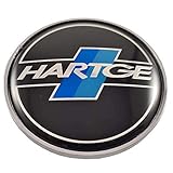  LUDOSTREET ref0003 Logo Emblem Abzeichen Anagramm Felgenrad Auto Auto Kompatibel mit BMW 68mm 5 Pins (Hartge)
