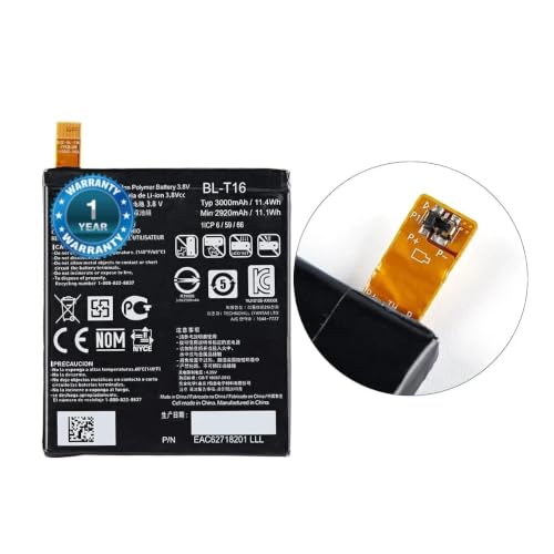 Image of Original BL-T16 Battery for LG G Flex 2 H955 - BL-T16 (3000mAh) Battery with 1 Year Warranty**** (D38)