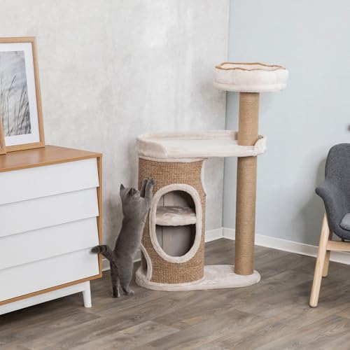Torre para gatos Trixie Falco 46 pulgadas con rascadores miniatura 3