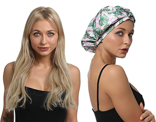 Premium douchemuts voor dames, herbruikbaar, waterdicht, elastisch, voor meisjes en vrouwen, douchemuts voor lang haar… - Image 8