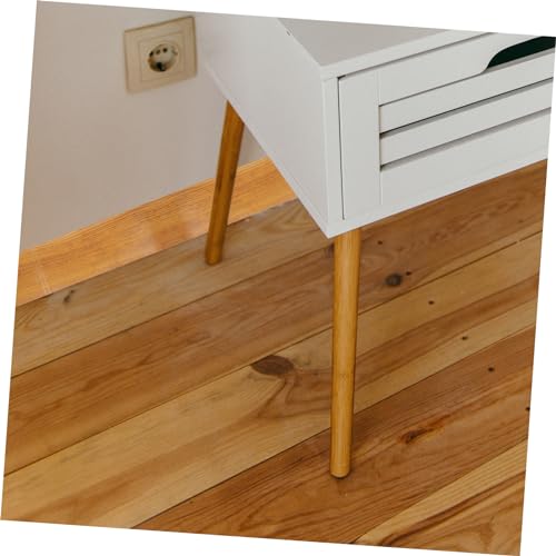 BESTonZON 1 Rolo rodapé papel de parede de madeira revestimento de parede de bancada decoração guarn