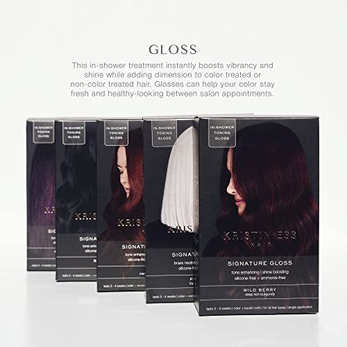 Kristin Ess The One Signature Hair Gloss - Smoky Topaz: Medium Neutral Blonde (Pack Of 2) #TOP4