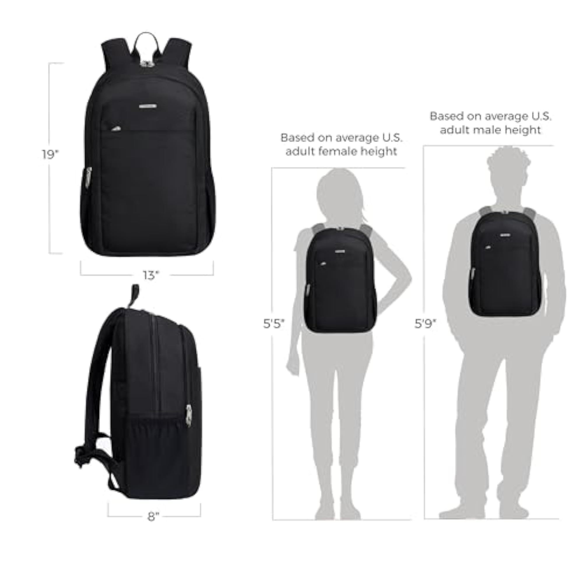 Classic Journeys 25L Backpack for Everyday Use