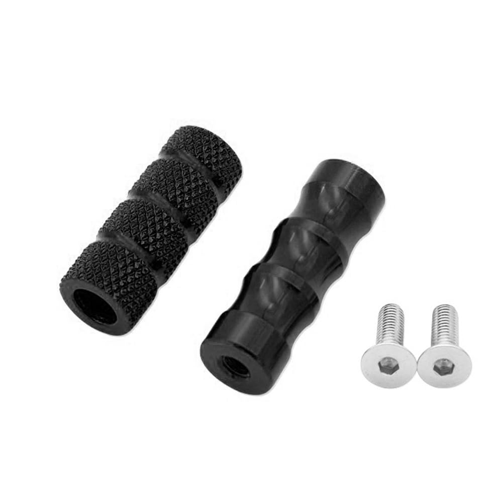 Motorcycle Gear Shift Pedal 2PCS Motorcycle CNC Universal M6 Gear Shift Lever Peg Brake Pedal Shifter Foot Pegs Motorbike Footrests Footpeg Aluminum