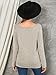ZANZEA Mujer Camisetas Holgada Cardigan Manga Larga Suelta Blusa Jersey Pullover Casual...