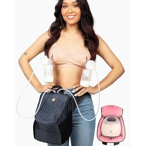 Portable Breast Pump Bag, Spectra S1 Bag. Belt Bag Pumping Bag - Pump-A-Porter - Idaho Jones | Hands Free Carrying Breastpump Bag Turns Electric Breast Pump Into Wearable Breast Pump Cover