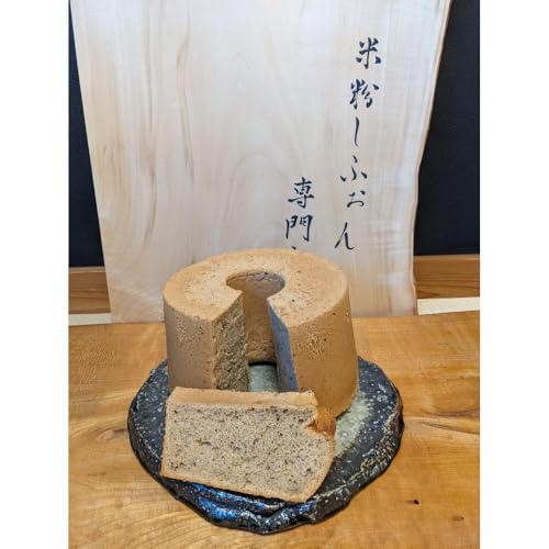 アールグレイ香るしっとりふわふわの米粉しふぉんケーキ