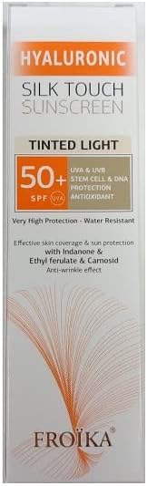 Froika Hyaluronic Silk Touch Sunscreen SPF50+ Tinted Light 40ml