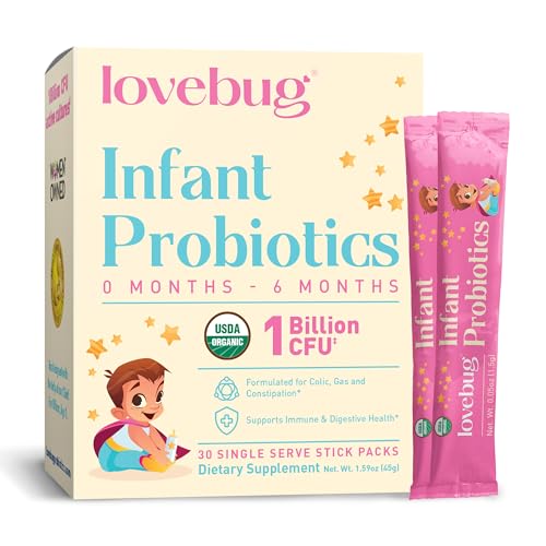 Lovebug Organic Probiotic for Infants