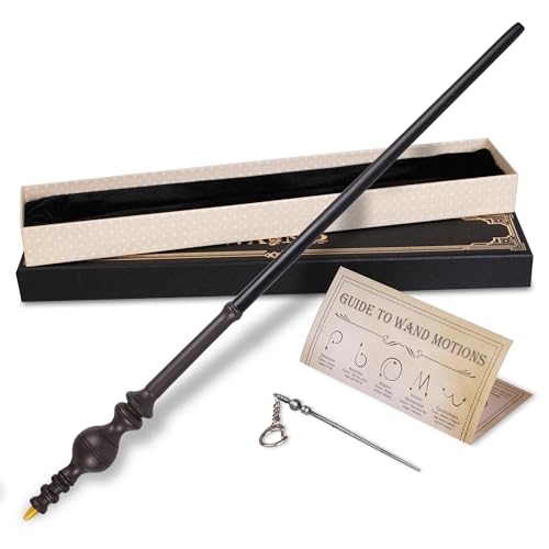 MagicRanger Magic Wizard Wand for Kids Witch Sorcerer Collection Cosplay Accessory with Gift Box Circular
