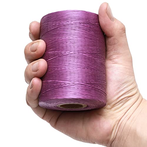 Hilo encerado 852 yardas 0.8 mm poliéster para cuero miniatura 3