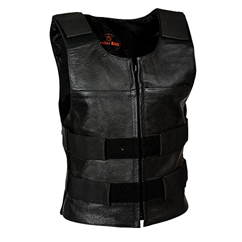 Image of Milwaukee Leather Premium Motorcycle Biker Rider Leather Vest for Women |LKL|ML|MLL|SH