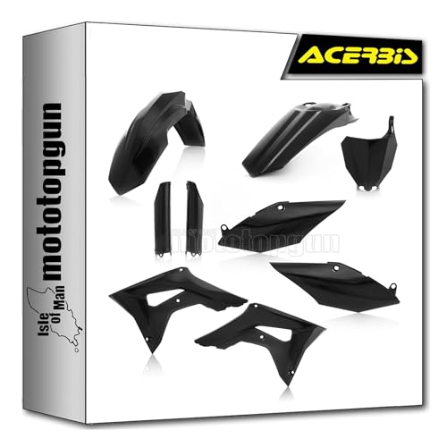 Kit cache carenage noir Acerbis pour vos sorties cross en Honda