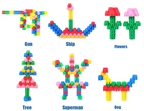 Image of Hexagon Shape Building Blocks Game Toy Set for 3-8 Years Old Kids Boys & Girls,Random Color,90+ Piece (Hexagon Shape Building Block Toys)