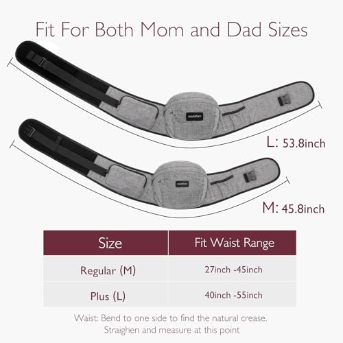 Momcozy HC001 Hip Seat Baby Carrier thumb #5