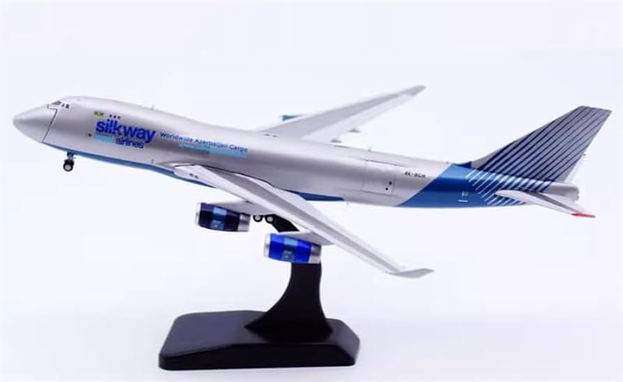 航空機・ヘリコプター silkway west 1/400 B747-400F 4K-BCH Jcwings シルクウェイウエスト 747-400F 4K-BCH 1/400 LH4316C