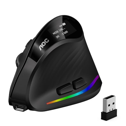 Image of AOC 2.4GHz Ergonomic Mouse