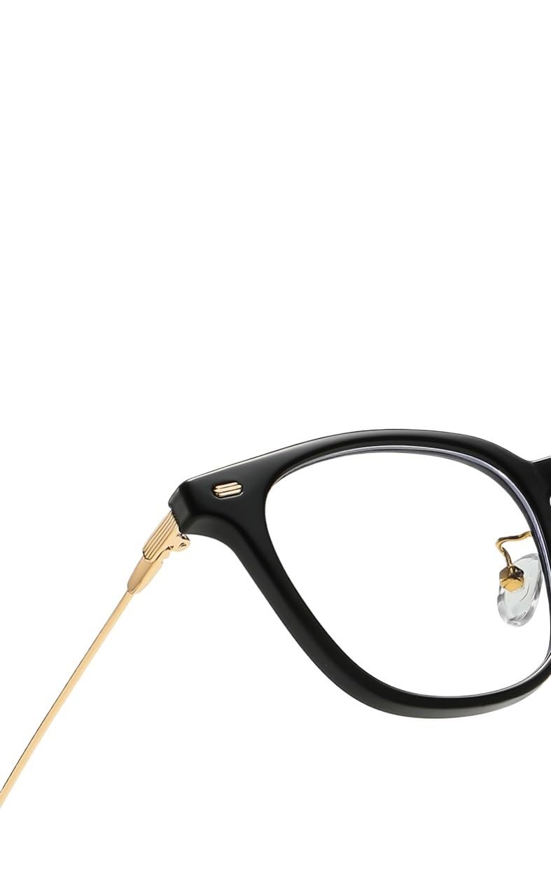 Gafas de Lectura ovaladas Retro for Mujer, antiluz Azul, for Ordenador y presbicia.(C1,2.50)