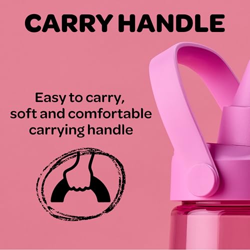 Image of CamelBak Crayola Chug Water Bottle for Everyday Hydration, Tritan Renew Design with Chug Lid, 25oz, Cherry Red