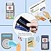 RFID Blocking Card (5 Pack) for Wallets, Slim RFID/NFC Blocker - One Card Protects Entire Wallet & Passport, Contactless Debit/Credit Card Protector, Anti-Theft Protection for Men & Women