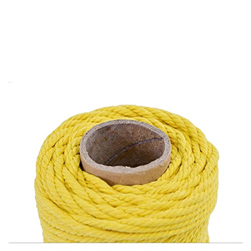 Cuerda de algodón de 4mm para macramé que no se deshace ni daña las manos 7