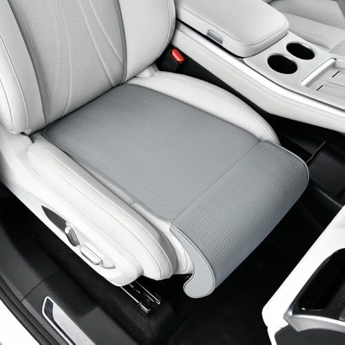 QVBGFF Extensor de Piernas para Asiento de Coche,para Audi Q2/Q3/Q4 e‑Tron/Q4 Sportback e‑Tron,Soporte Suave,Tapete Antideslizante para Piernas,Almohada De Apoyo para Conducir,D
